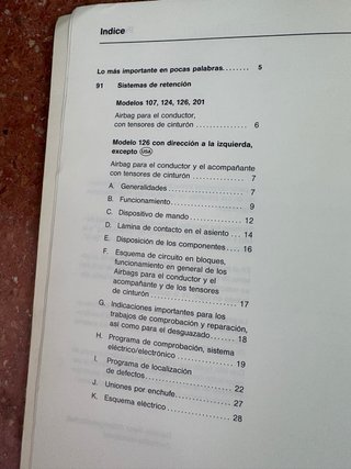 Manual posventa SRS Airbag
