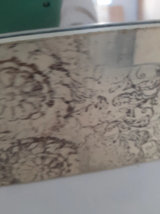 Espejo decorativo con diseño mosaico