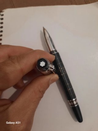 Pareja Bolígrafos Montblanc Starwalker Originales
