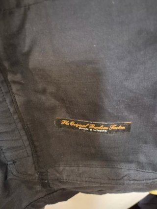 Chaqueta Barbour XL Negra Multicor