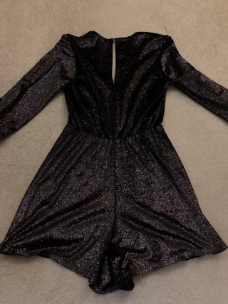 Mono Pull&Bear negro con brillos