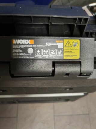 Mesa de trabajo WORX Pegasus plegable SIN ESTRENAR