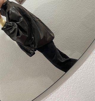 Chaqueta Zara Marrón Oversize