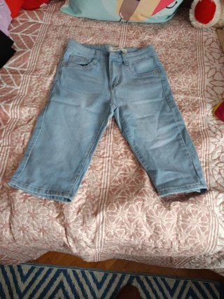 Pantalón vaquero corto mujer