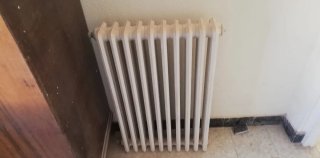 9 Radiadores Hierro Fundido Blancos, 92 elementos.