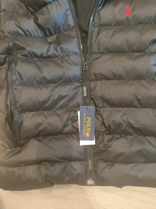 Plumas Polo Ralph Lauren Negra Talla S