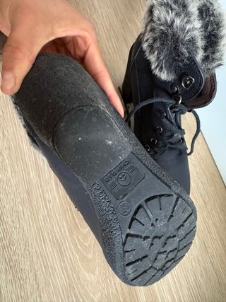 Botines marrones con forro de pelo