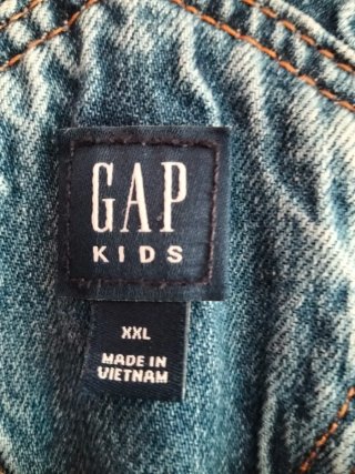 Mono vaquero Gap niña Talla XXL