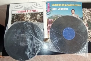 Vinilos Rambla Avall y Cançons de la nostra terra