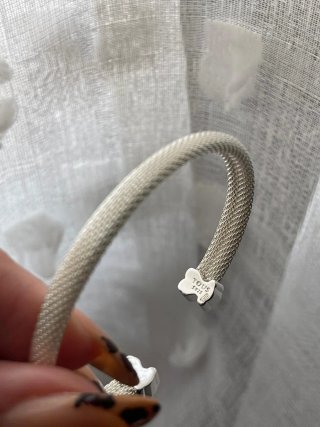 Pulsera Tous Oso Icon Mesh Plata y Acero
