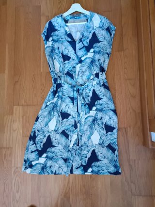 Vestido Woman El Corte Inglés Estampado Hojas