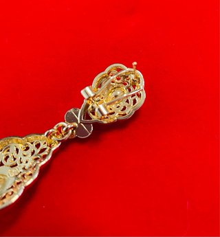 Aderezo Fallera Oro y Blanco