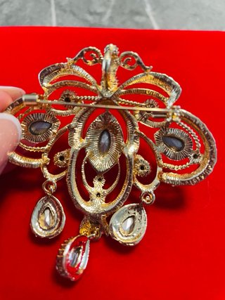 Aderezo Fallera Oro y Blanco