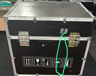 Baúl Flightcase Rack 63x57x52cm