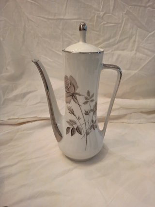 Juego de café vintage porcelana floral