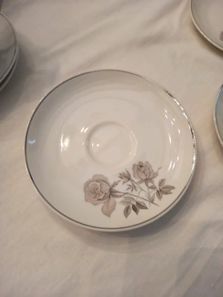 Juego de café vintage porcelana floral