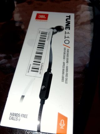 Auriculares JBL Tune 110 Negros