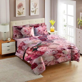 Completo letto 3D rose