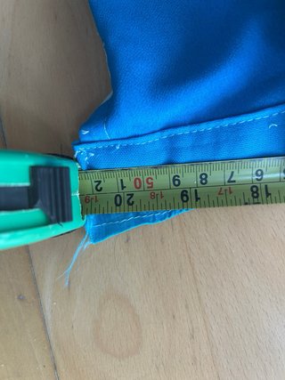 Falda Flamenca Lunares Azul y Blanco