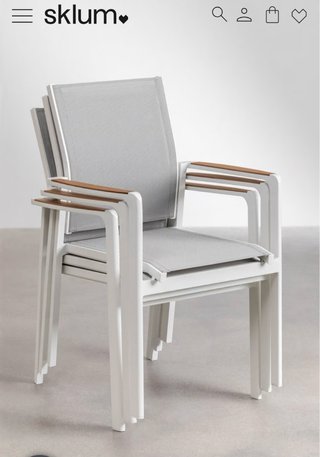 Mesa de comedor y 6 sillas Sklum
