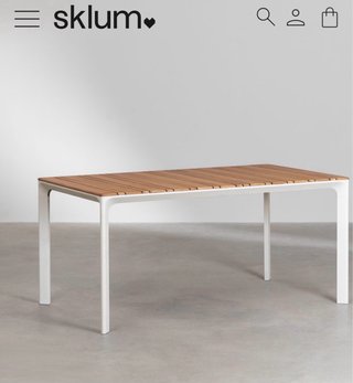 Mesa de comedor y 6 sillas Sklum
