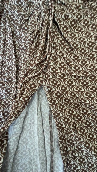 Falda midi Pull and Bear étnica