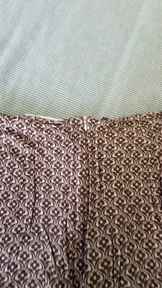 Falda midi Pull and Bear étnica