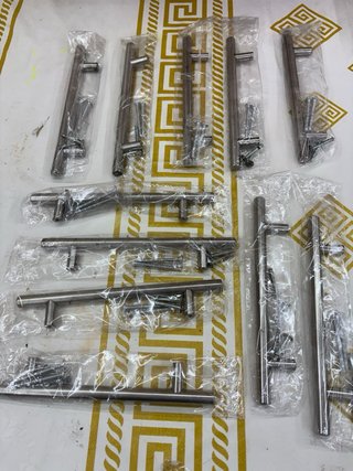 Tiradores de cocina metálicos