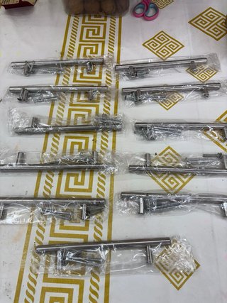 Tiradores de cocina metálicos