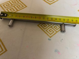 Tiradores de cocina metálicos