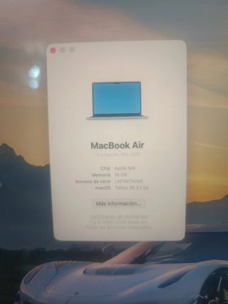 MacBook Air M4 Plata