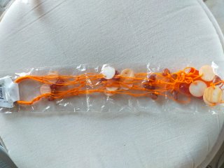 Collana estiva arancio