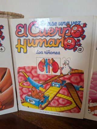 Libros el Érase una vez cuerpo humano: