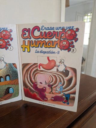 Libros el Érase una vez cuerpo humano: