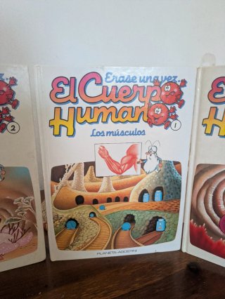 Libros el Érase una vez cuerpo humano: