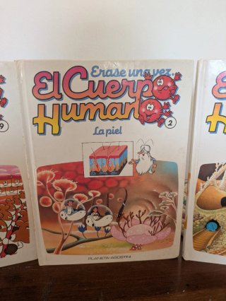 Libros el Érase una vez cuerpo humano: