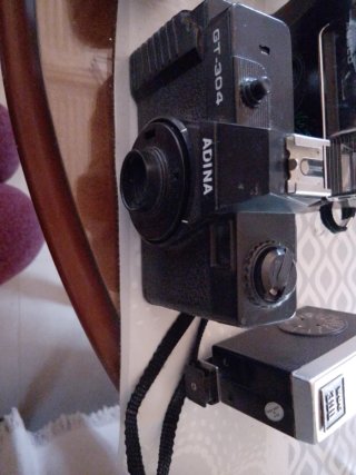 Set di Fotocamere e Flash Vintage