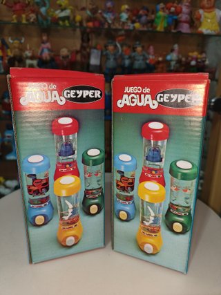 2 juegos de agua geyper a estrenar vintage años 80