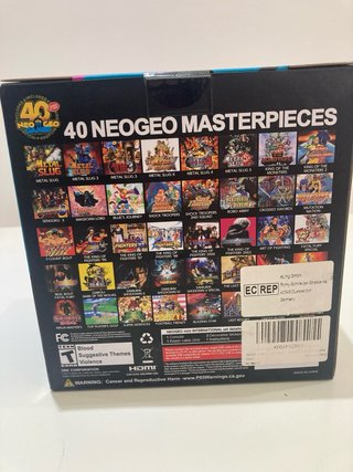 Neogeo mini + 2 mandos + accesorios