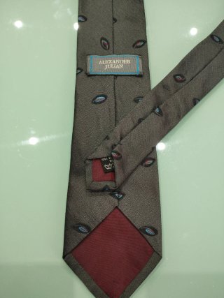Corbata Alexander Julian Gris Multicolor