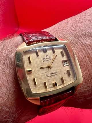 Reloj GOLANA Automático 25 Jewels Vintage