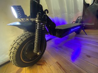 Patinete SmartGyro Negro con Luces LED