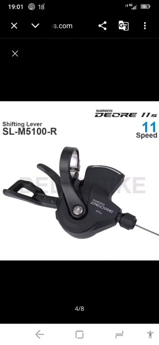 Kit Shimano Deore 11v SL-M5100 RD-M5100 CS-M5100