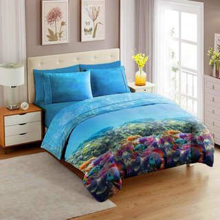 Completo letto 3D effetto subacqueo