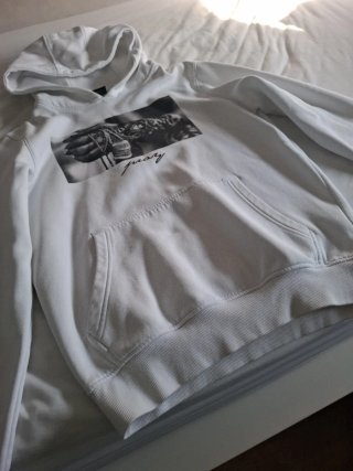 Sudadera Pray Blanca