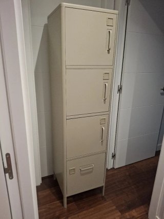 Armario/Taquilla IKEA IDÅSEN Beige Metal
