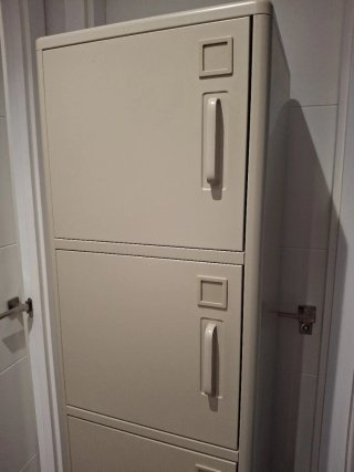 Armario/Taquilla IKEA IDÅSEN Beige Metal