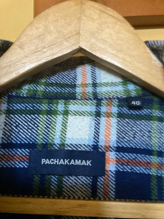 Camisa de franela a cuadros hombre Talla M