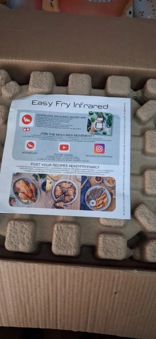 Moulinex Easy Fry Infrared Freidora de Aire