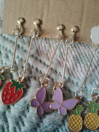 Conjunto de pendientes clip